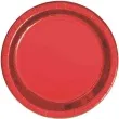 talerzyki papierowe premium unique czerwone 23 cm 8 szt