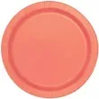 talerzyki papierowe premium unique koralowe 23 cm 16 szt