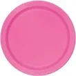 talerzyki papierowe premium unique rozowe 23 cm 16 szt
