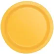 talerzyki papierowe premium unique zolte 23 cm 16 szt