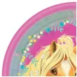 talerzyki papierowe pretty pony mix amscan 23 cm 8 szt