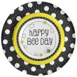 talerzyki papierowe pszczolka 18 cm 6 szt
