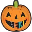 talerzyki papierowe pumpkin amscan 27 cm 8 szt