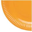 talerzyki papierowe pumpkin pomaranczowy amscan 23 cm 8 szt