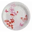 talerzyki papierowe rozowy pejzaz 23 cm 6 szt