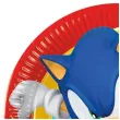 talerzyki papierowe sonic next generation procos 20 cm 8 szt