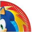 talerzyki papierowe sonic next generation procos 20 cm 8 szt