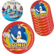 talerzyki papierowe sonic next generation procos 20 cm 8 szt