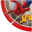 talerzyki papierowe spiderman crime fighter procos 20 cm 8 szt