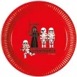 talerzyki papierowe star wars forces procos 23 cm 8 szt