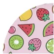 talerzyki papierowe summer party rozowe partypal 23 cm 6 szt