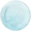 talerzyki papierowe summer time turkusowe partydeco 18 cm 6 szt