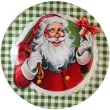 talerzyki papierowe swiety mikolaj santex 23 cm 10 szt