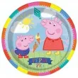 talerzyki papierowe swinka peppa 23 cm 8 szt