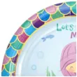 talerzyki papierowe syrenka lets be mermaid jix 17 5 cm 6 szt