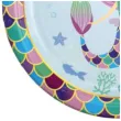 talerzyki papierowe syrenka lets be mermaid jix 17 5 cm 6 szt