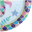 talerzyki papierowe syrenka lets be mermaid jix 17 5 cm 6 szt