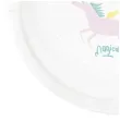talerzyki papierowe teczowy jednorozec biale partypal 18 cm 6 szt