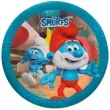talerzyki papierowe the smurfs papa smerf party factory 23 cm 10 szt