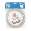 talerzyki papierowe tort weselny 18 cm 6 szt
