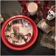 talerzyki papierowe upiorny zombie santex 23 cm 10 szt