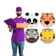 talerzyki papierowe urodzinowe safari mix partypal 18 cm 4 szt