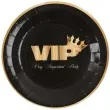 talerzyki papierowe vip very important party santex 22 5cm 10 szt