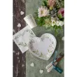 talerzyki papierowe wedding bunting santex 20 cm 10 szt