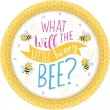 talerzyki papierowe what will it bee pszczolka zolte amscan 17 7 cm