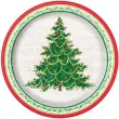 talerzyki papierowe wigilijna choinka unique 26 cm 8 szt