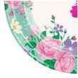 talerzyki papierowe wrozka floral fairy godan 23 cm 8 szt