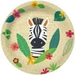 talerzyki papierowe zebra paw 23 cm 10 szt