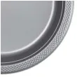 talerzyki plastikowe amscan l srebrne 22 8 cm 10 szt