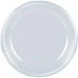talerzyki plastikowe amscan m jumbo pack transparentne 17 7 cm 20 szt