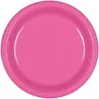 talerzyki plastikowe amscan rozowe 22 8 cm 20 szt