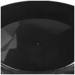 talerzyki plastikowe classic czarny aluplast 24 cm 12 szt