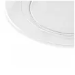 talerzyki plastikowe classic transparentny aluplast 19 cm 12 szt