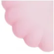 talerzyki plastikowe falbanka pastelowe rozowy jasny partydeco 22 cm 4 szt