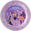 talerzyki plastikowe wielorazowe k pop demon hunters procos 21 cm 4 szt