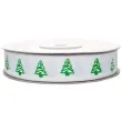 tasiemka rypsowa choinka biala 17 mm 16 m