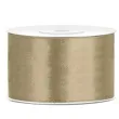 tasiemka satynowa cappuccino 38 mm 25 m