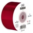 tasiemka satynowa classic burgundowy partypal 38 mm 23 m