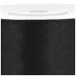 tasiemka satynowa classic czarna partydeco 25 mm 25 m
