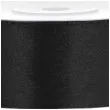 tasiemka satynowa classic czarna topgift 60 mm 60 m