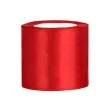 tasiemka satynowa classic czerwona partydeco 75 mm 25 m