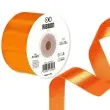 tasiemka satynowa classic pomaranczowy partypal 38 mm 23 m