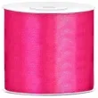 tasiemka satynowa classic rozowa ciemna partydeco 75 mm 25 m