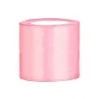 tasiemka satynowa classic rozowa jasna partydeco 75 mm 25 m