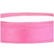 tasiemka satynowa classic rozowa partydeco 6 mm 25 m