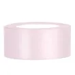 tasiemka satynowa classic rozowa pudrowa jasna partydeco 25 mm 25 m